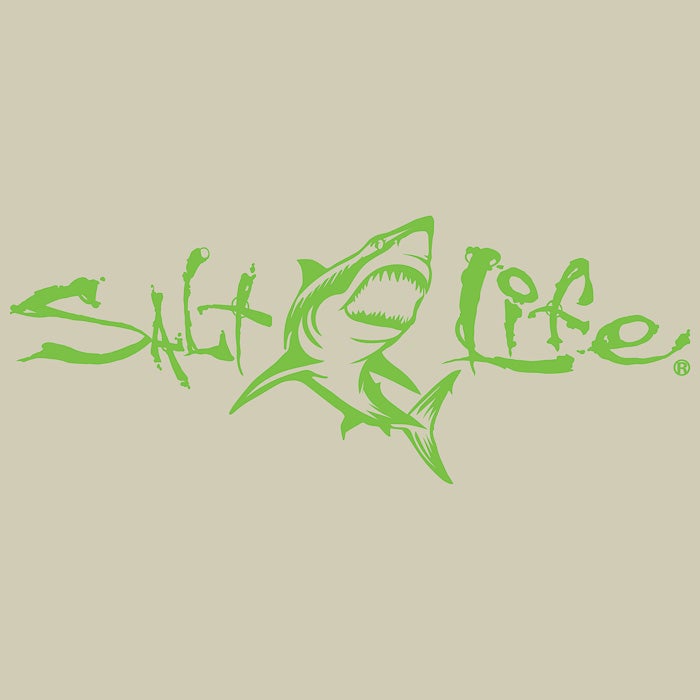 Salt Life Signature Great White Small Decal