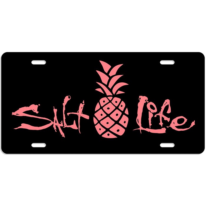 Salt Life Signature Pineapple SAT932 Black Front