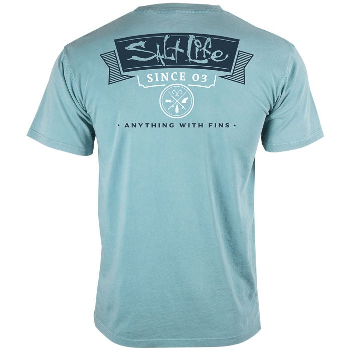 Anything With Fins Short Sleeve Pocket Tee