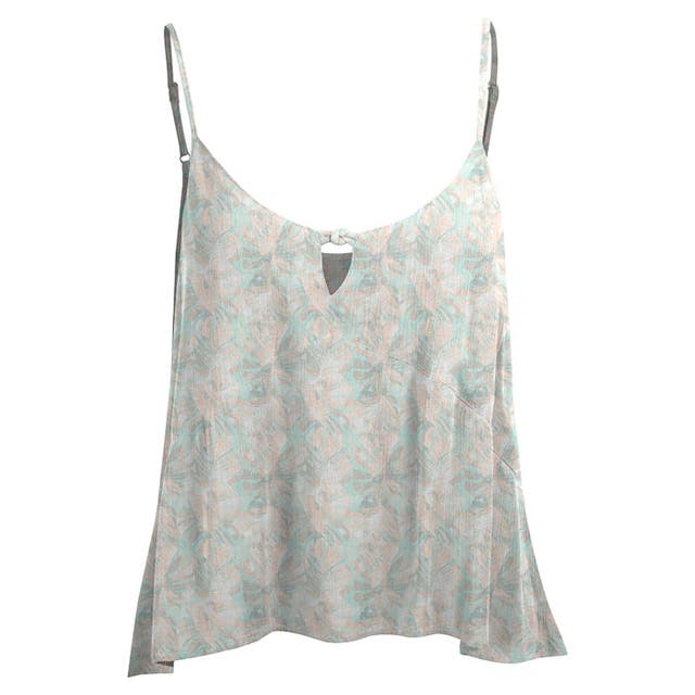 Tropical Escape Cropped Camisole Tank