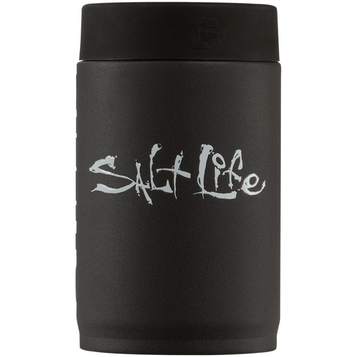 Salt Life Grizzly Regular Can Holder SGC450111 Charcoal Front