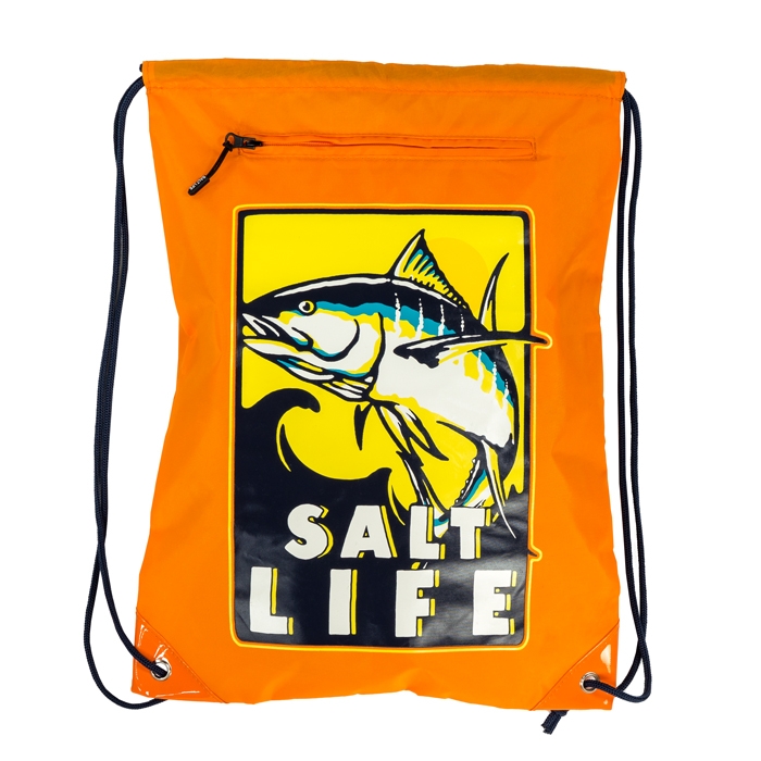 Salt Life Kahuna Tuna Cinch Pack SB993 Mock Orange Front