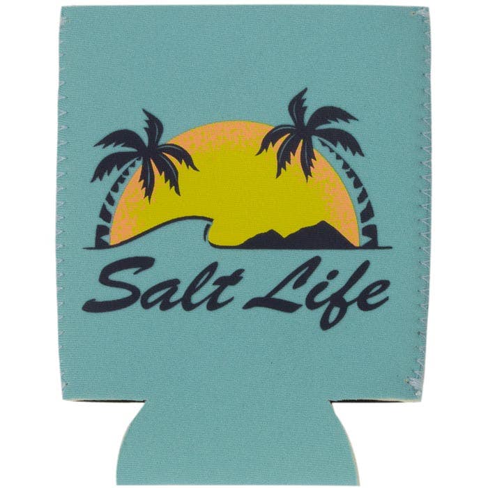 Salt Life Island Living Can Holder SAK9079 Aruba Blue Front