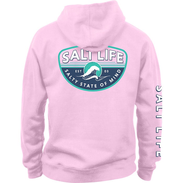 Salt Life Morning Tide Youth Hoodie SLY545 Light Pink Back