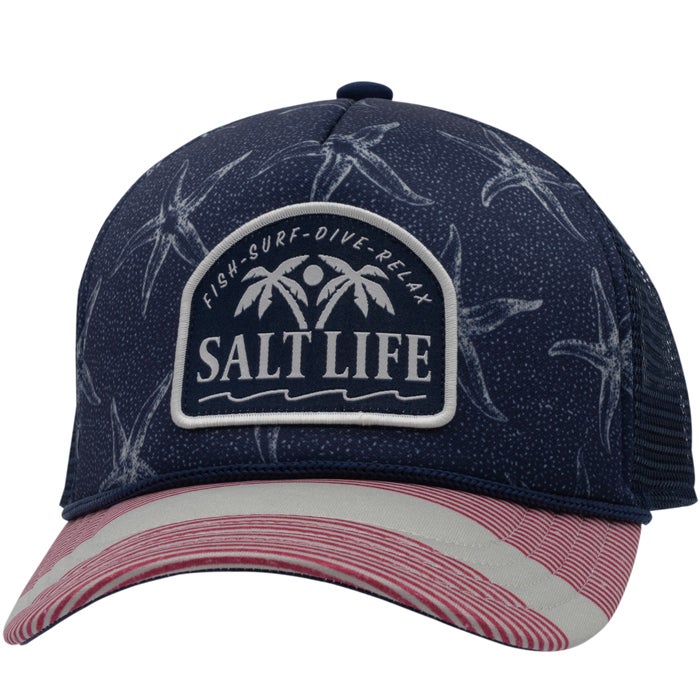 Salt Life Salty Honor Youth Hat SLY20027 Navy Front