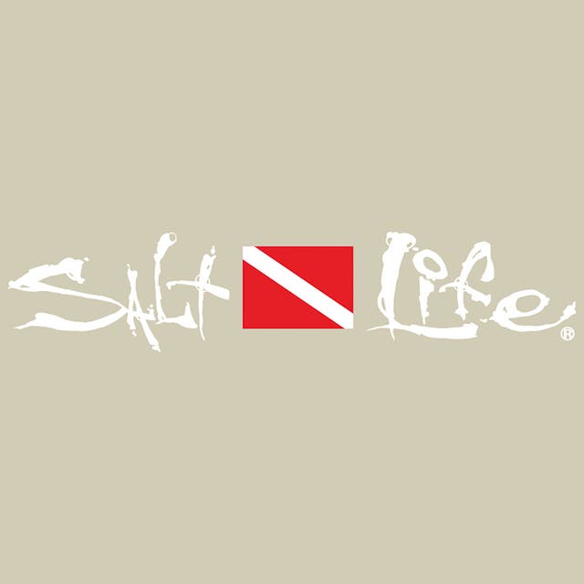 Salt Life Dive Flag Decal