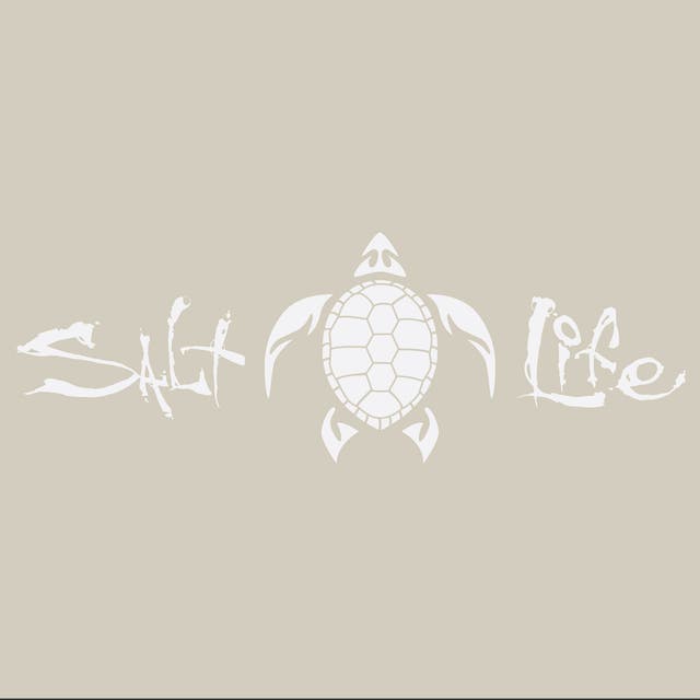 Salt Life Signature Turtle Small Decal