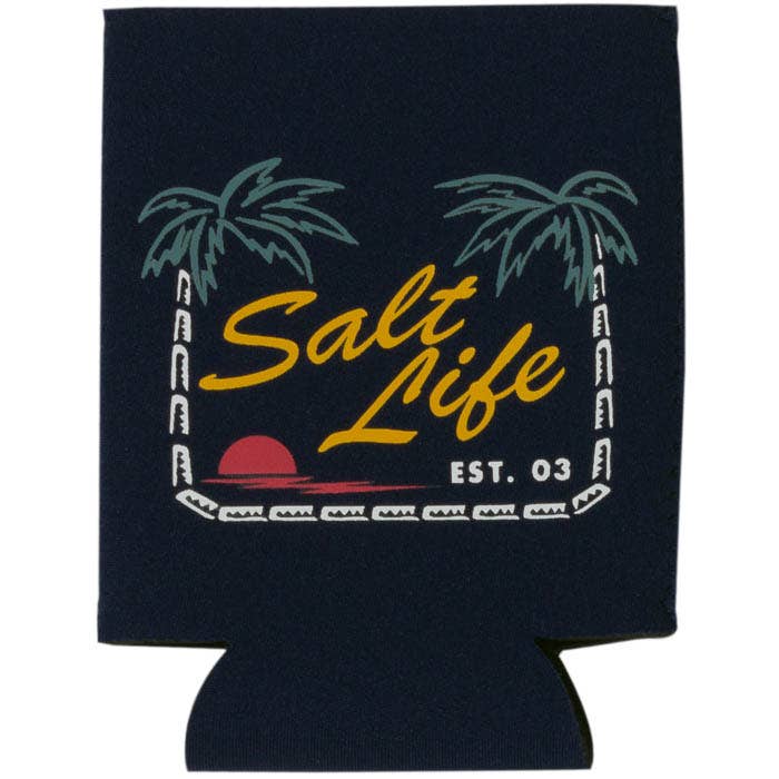 Salt Life Palm Cove Can Holder SAK9076 Navy Front