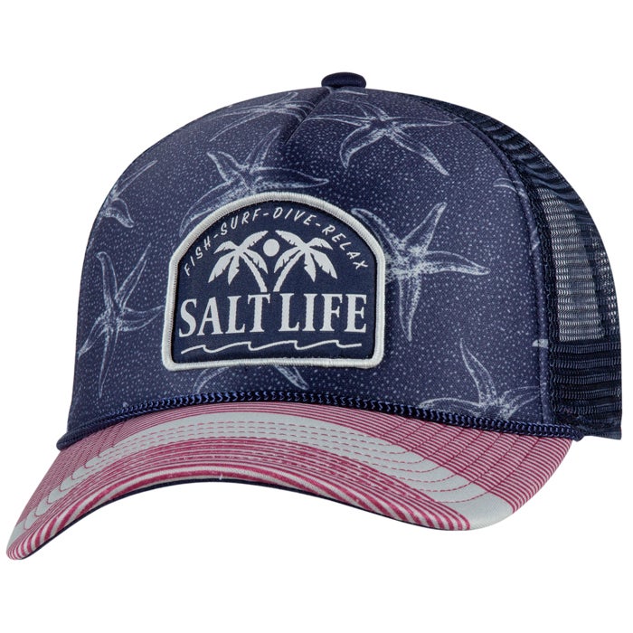 Salt Life Salty Honor Ladies Hat SLG20154 Navy Front