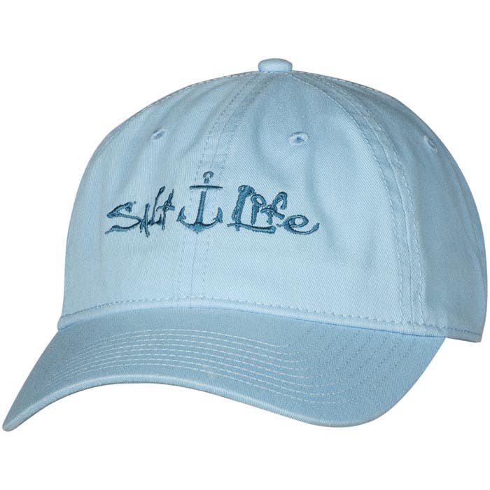 Salt Life Ladies Signature Anchor SLG241 Airy Blue Front